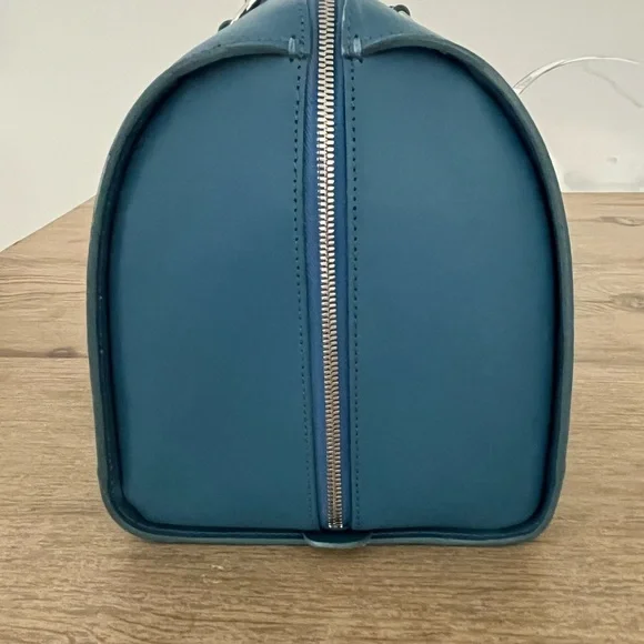 Ralph Lauren Teal Satchel Bag - Picture 3 of 8